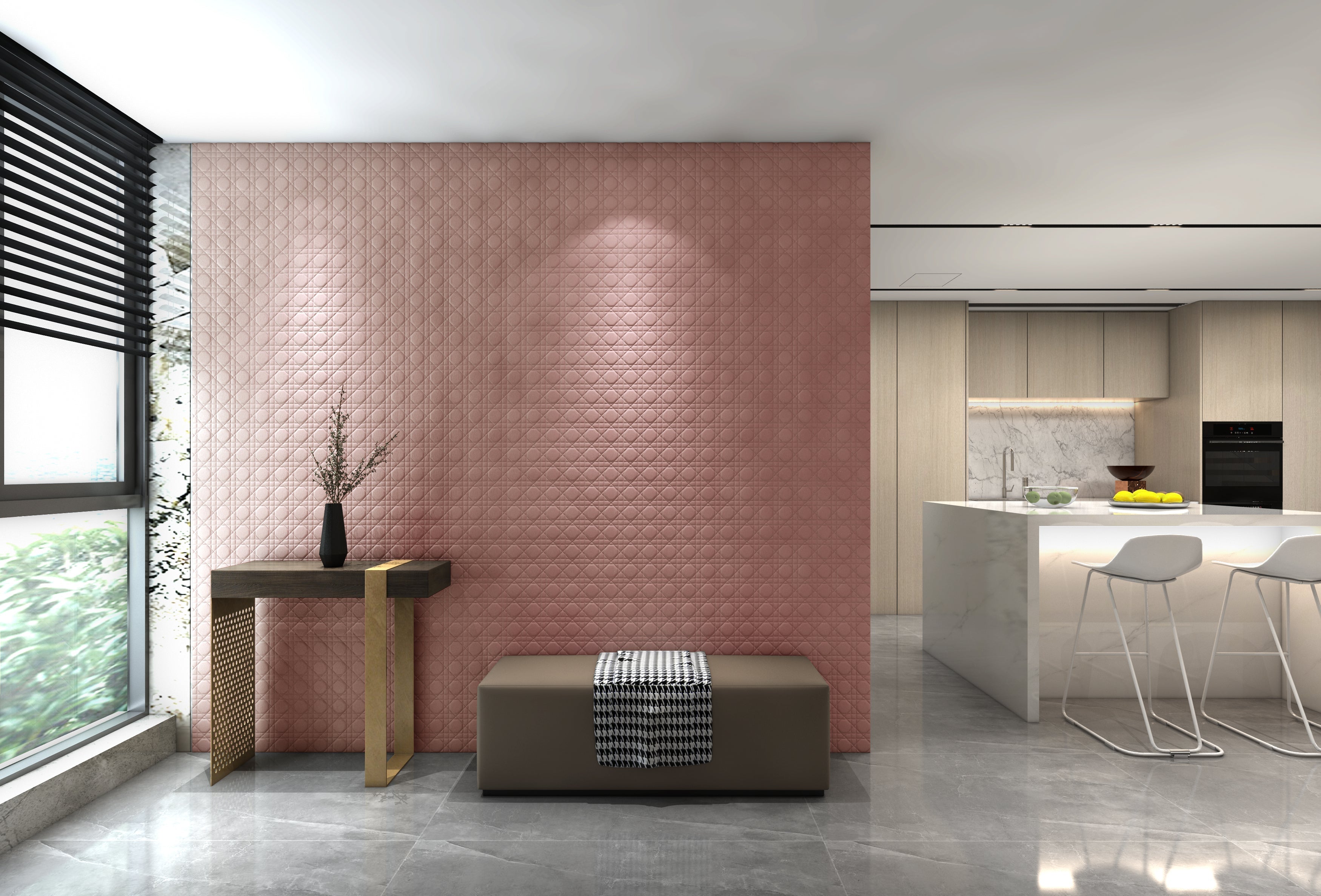 Modern wall panel designs for bathrooms and kitchens at a nearby flooring store