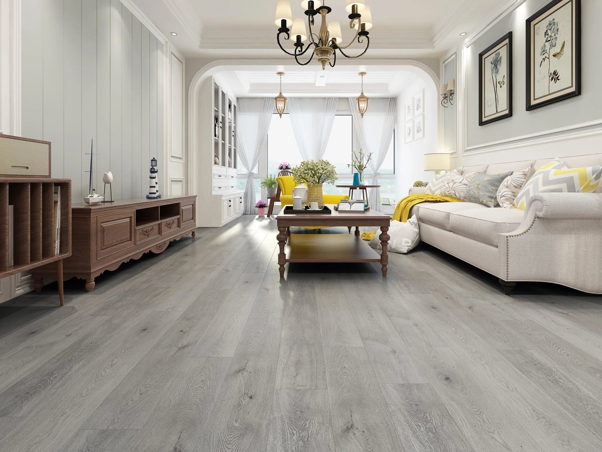 Vinyl flooring options at a flooring store St Catharines with durable and waterproof designs