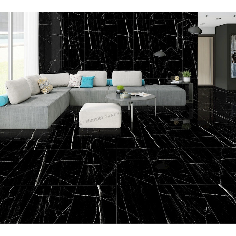 ROYAL NERO MARQUINNA PREMIUM PORCELAIN TILE