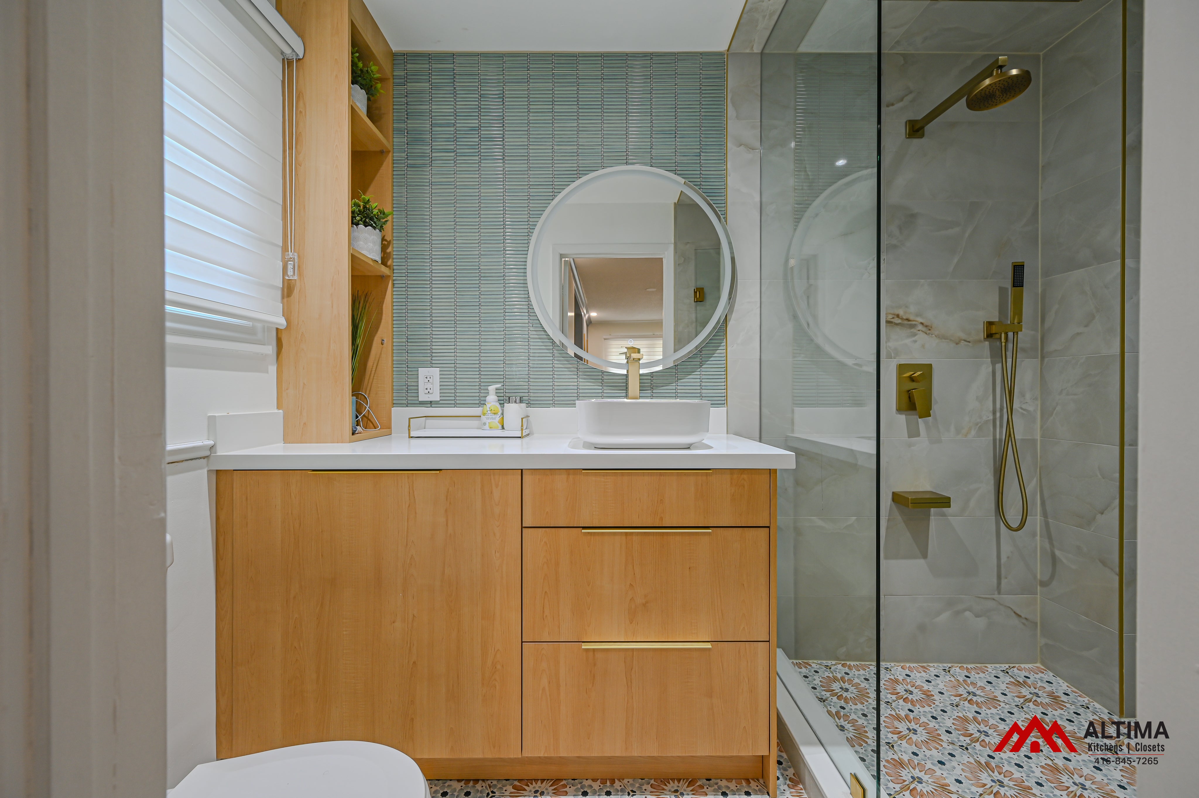 Interior of World of Tile St Catharines, a trusted tile store near me with premium flooring and tile displays