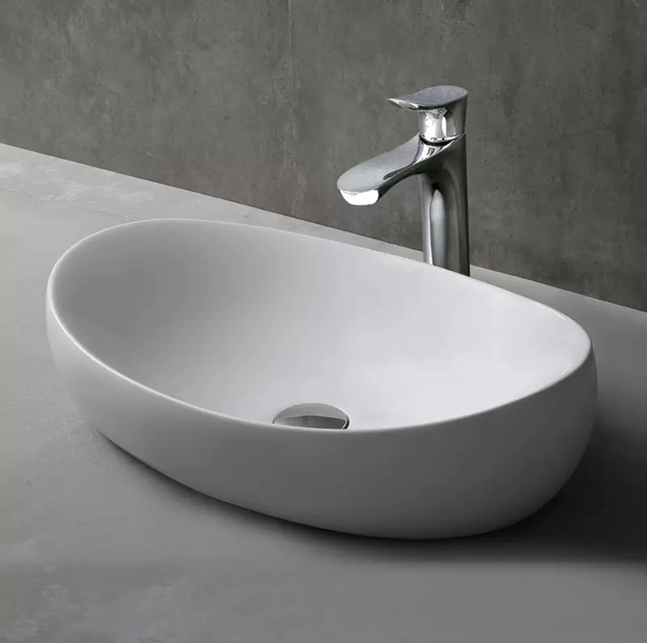 Model K254 – White Vessel Sink
