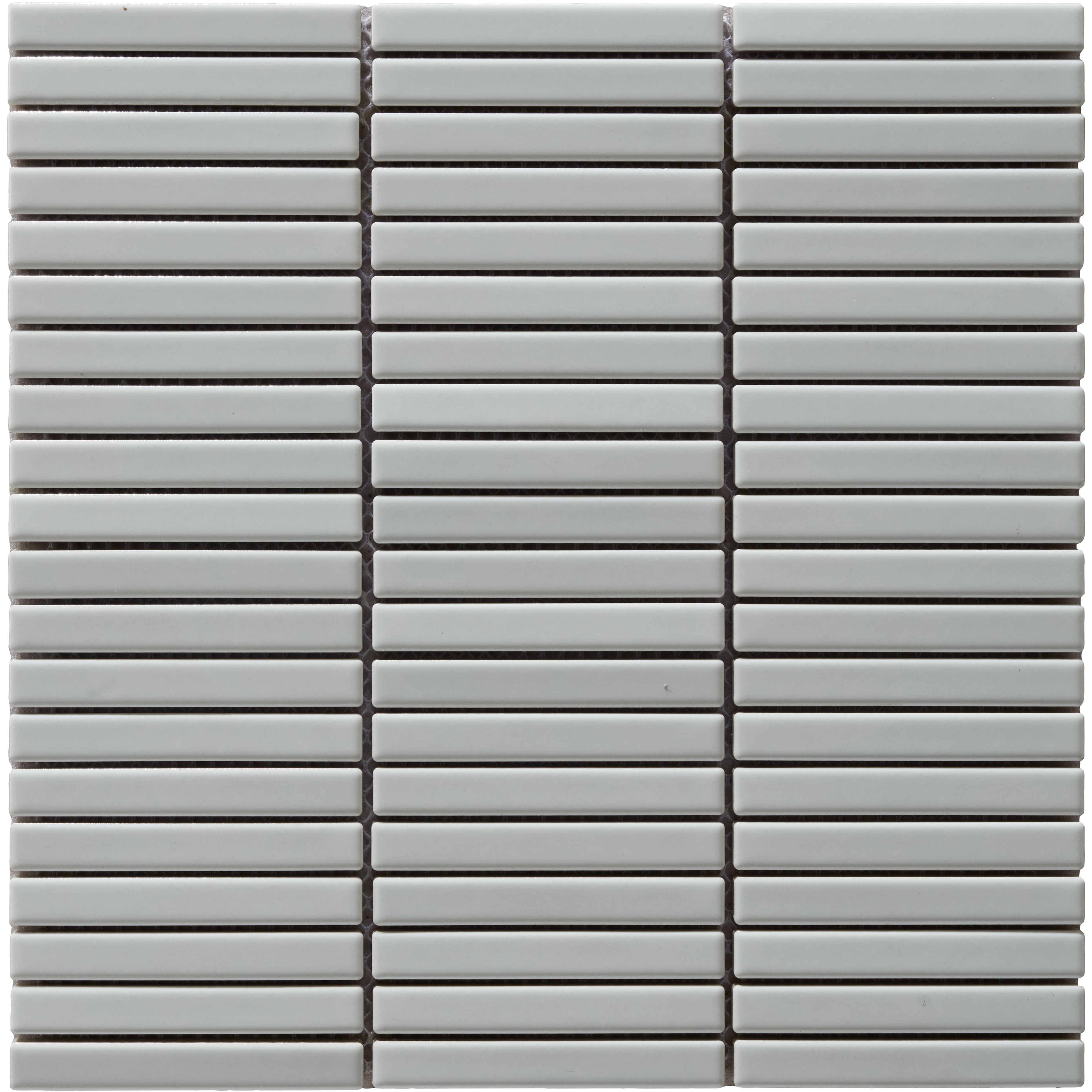 White Matchstick Matte 3/8" x 3-5/8"