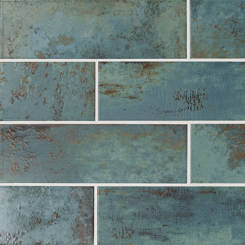 Marza™ Aqua Subway Tile 4x12