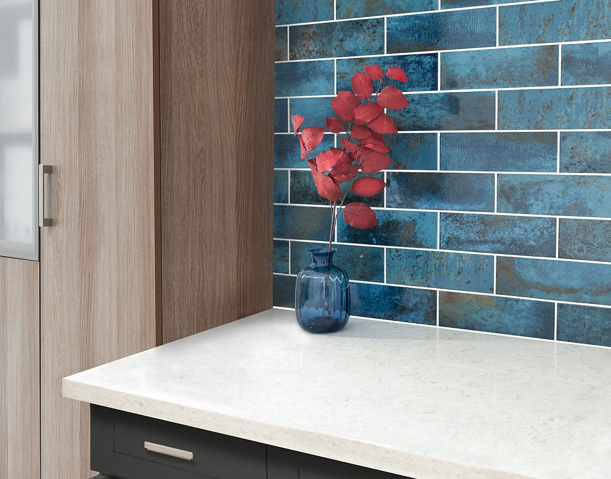 Marza™ Cobalt Subway Tile 4X12