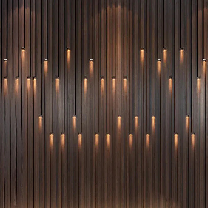 WPC FLUTED WALL SPOT LIGHT 3000K WHITE HEAD