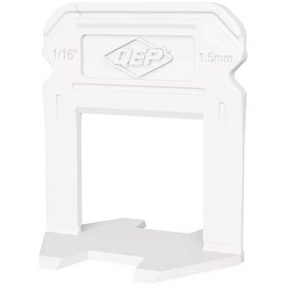 QEP - Xtreme Tile Leveling System, Part A, Clips for 1/16" Grout (100 pack)