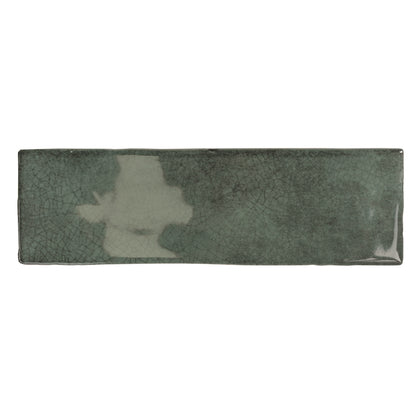 Borgo Green Crackle Gloss 2.5" x 8"