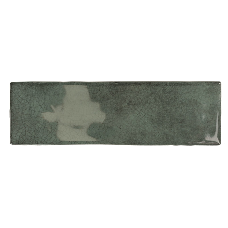Borgo Green Crackle Gloss 2.5" x 8"