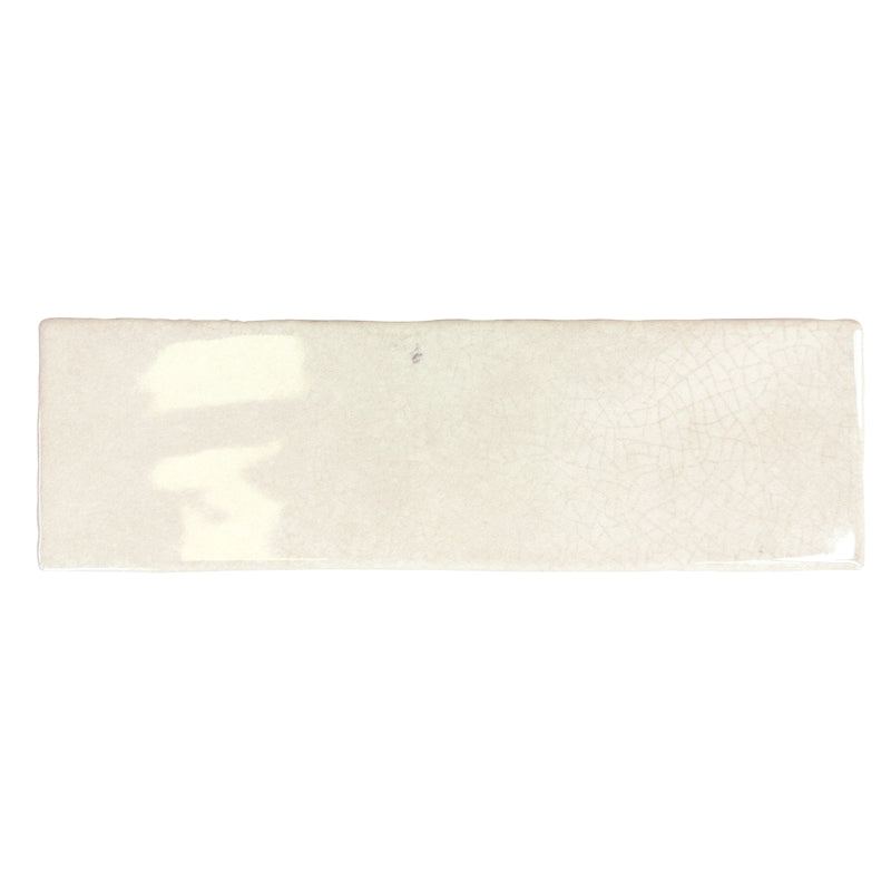 Borgo White Crackle Gloss 2.5" x 8"