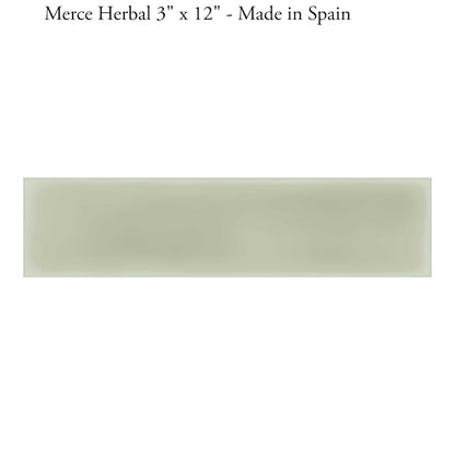 Merce Herbal Matte  3" x 12"