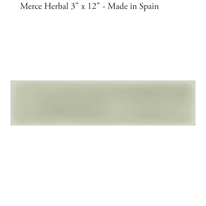Merce Herbal Matte  3" x 12"