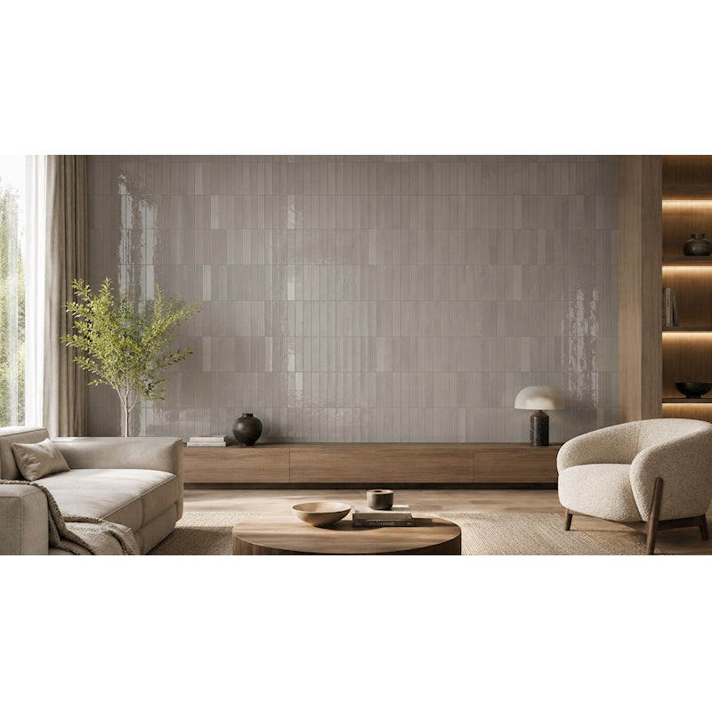 Pura Tortora Gloss 2" x 10"