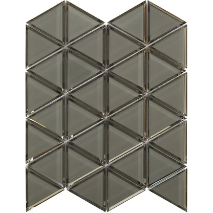 Diamante Smoke Glass Mosaic