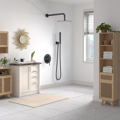 Cosmo Noir Round Shower Set