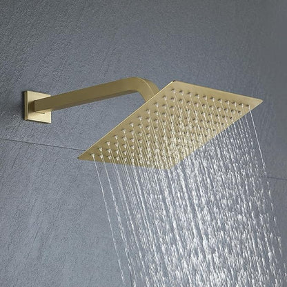 Aurelia Gold Squared Shower Set
