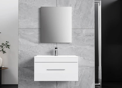 WALL MOUNTED WHITE/GREY