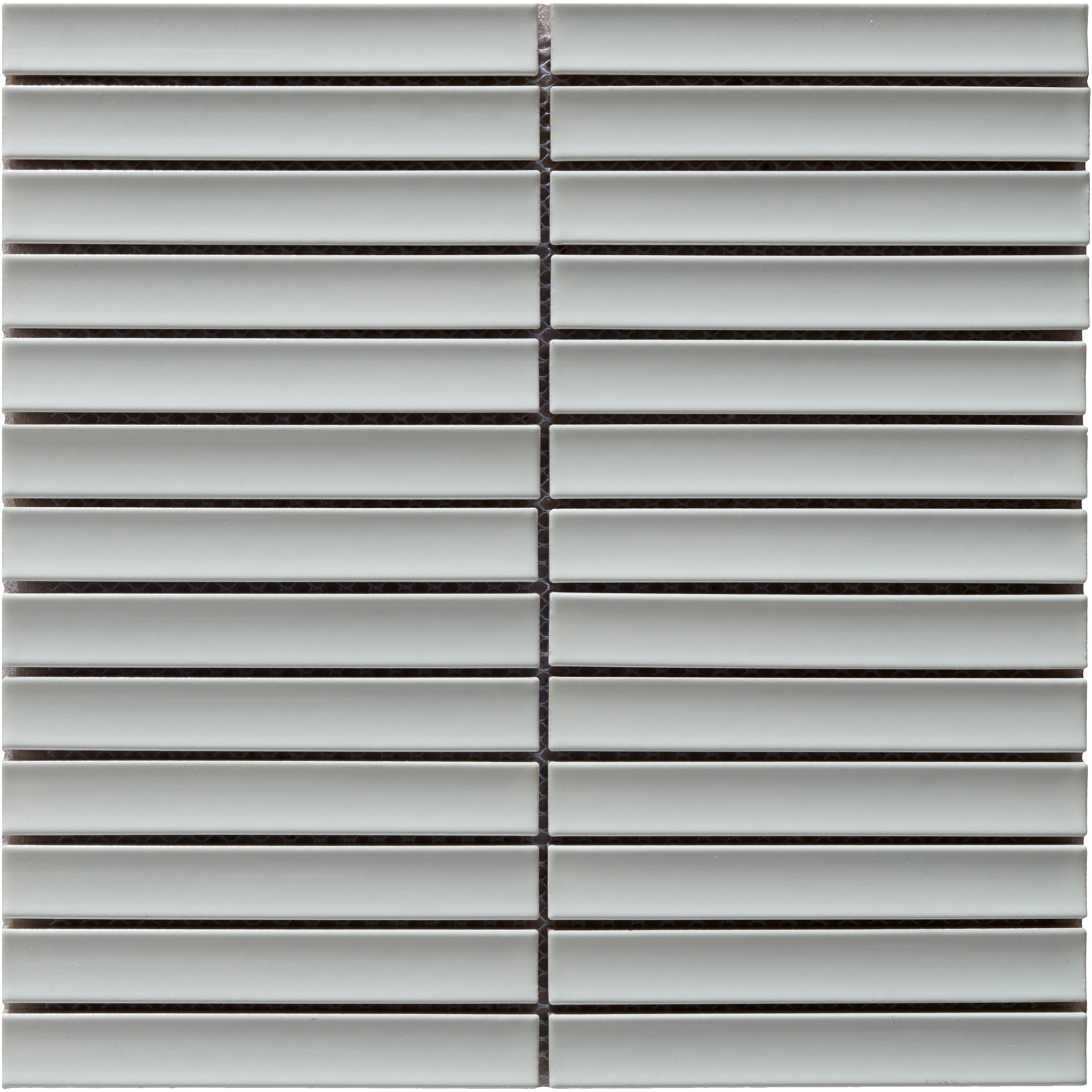 White Concave Matchstick Gloss 5/8" x 5.5"