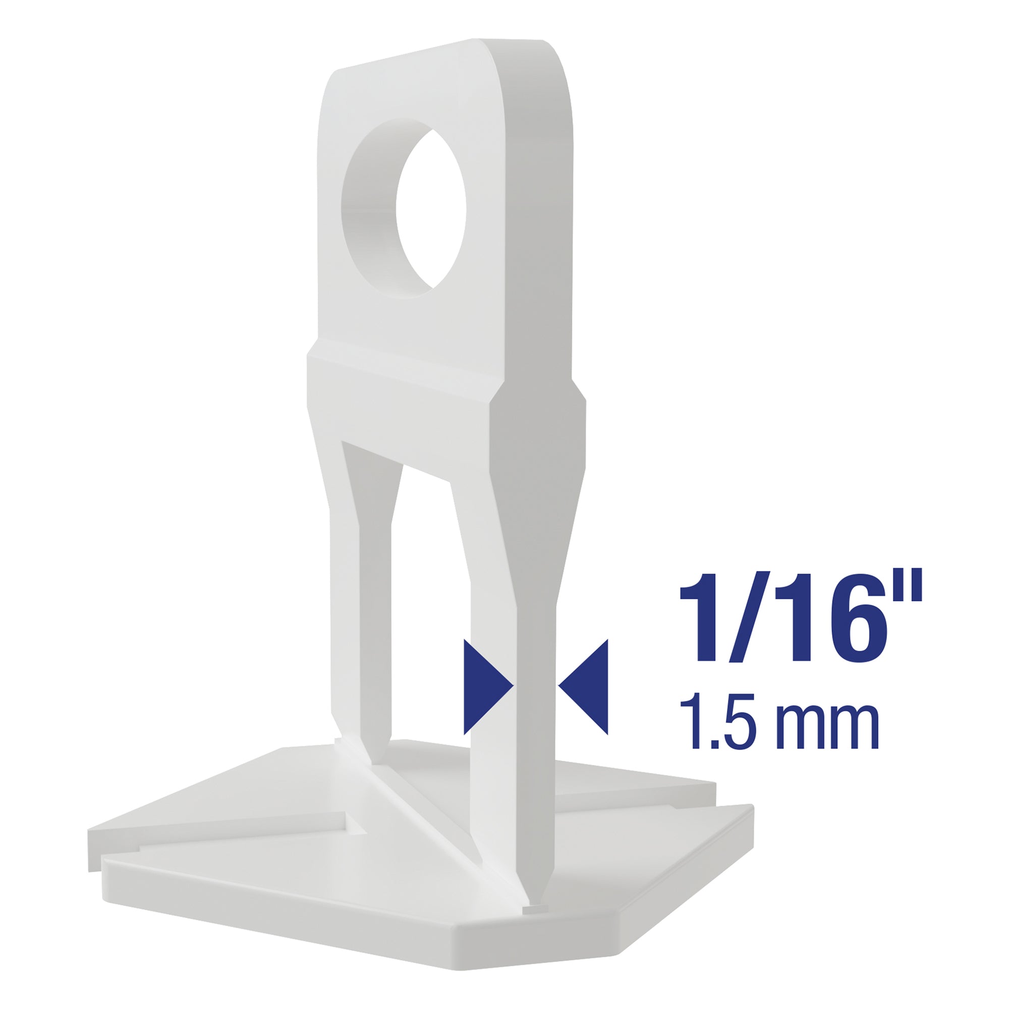 QEP - XL Tile Leveling System, Part A, Clips for 1/16" Grout (2000 pack)