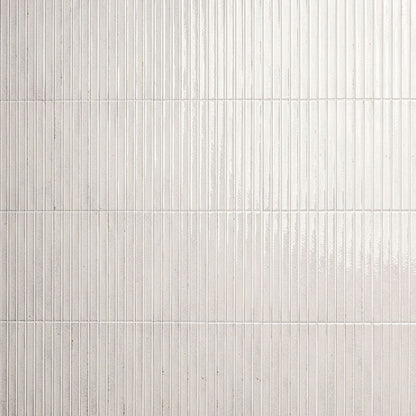 Gems Bianco Fluted Tile 5x10