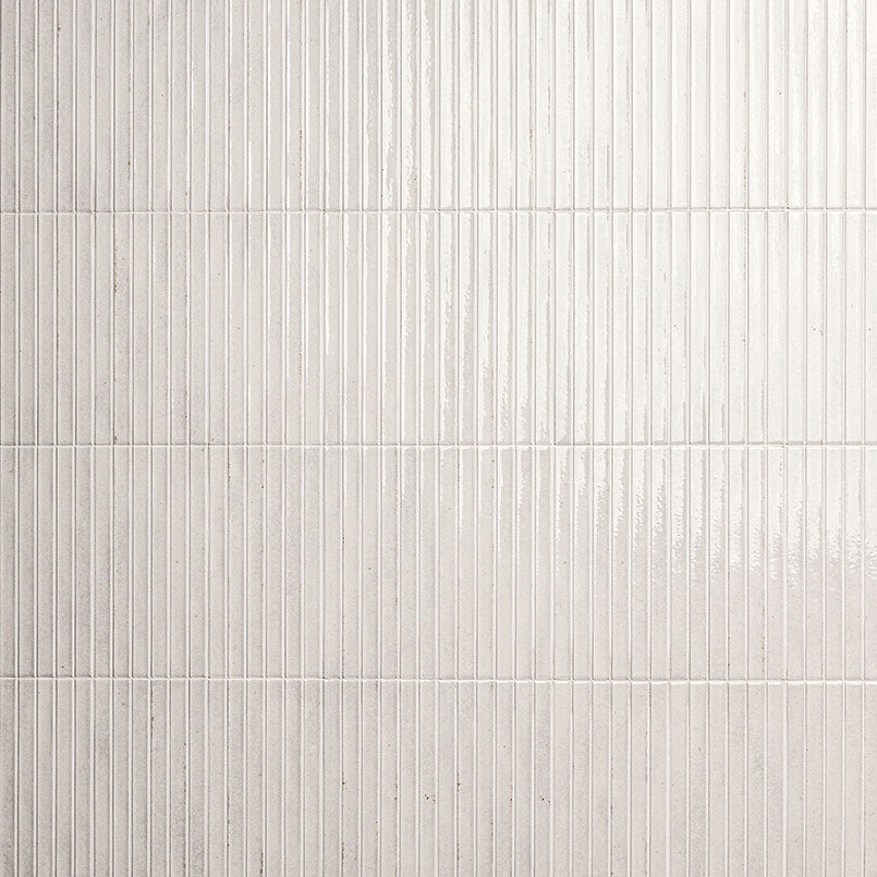 Gems Bianco Fluted Tile 5x10