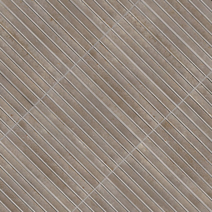 Gems Grigio Fluted Tile 5x10