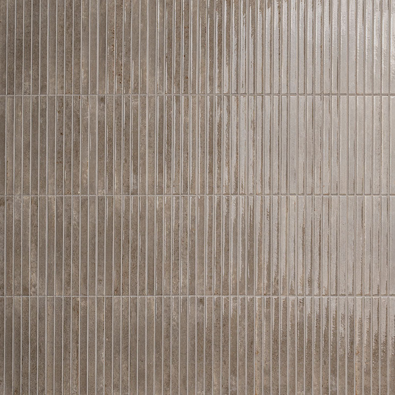 Gems Grigio Fluted Tile 5x10