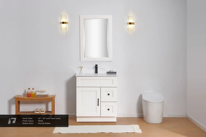24" Solid Wood Vanity