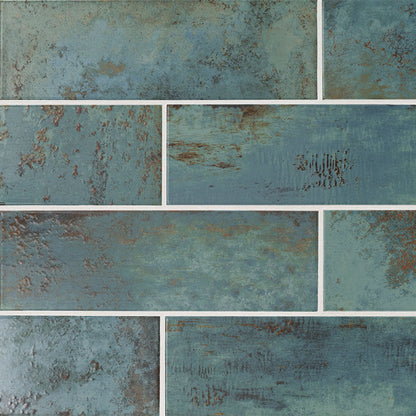 Marza™ Aqua Subway Tile 4x12