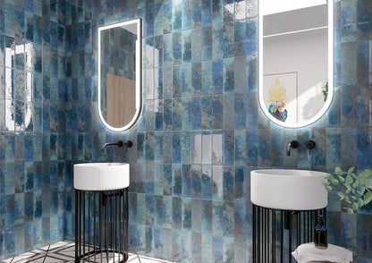 Marza™ Cobalt Subway Tile 4X12