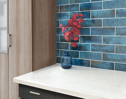 Marza™ Cobalt Subway Tile 4X12